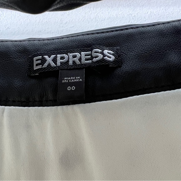 Express silky polka dot midi skirt size 00 - Picture 4 of 7